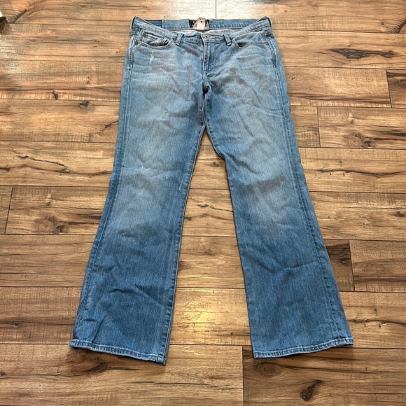 Lucky Brand Y2K Straight Fit Jeans sz 10/30 Vintage - Picture 1 of 5